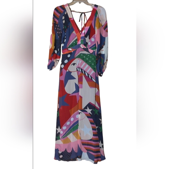 FARM Rio Multicolor Maxi Dress - Picture 9 of 12